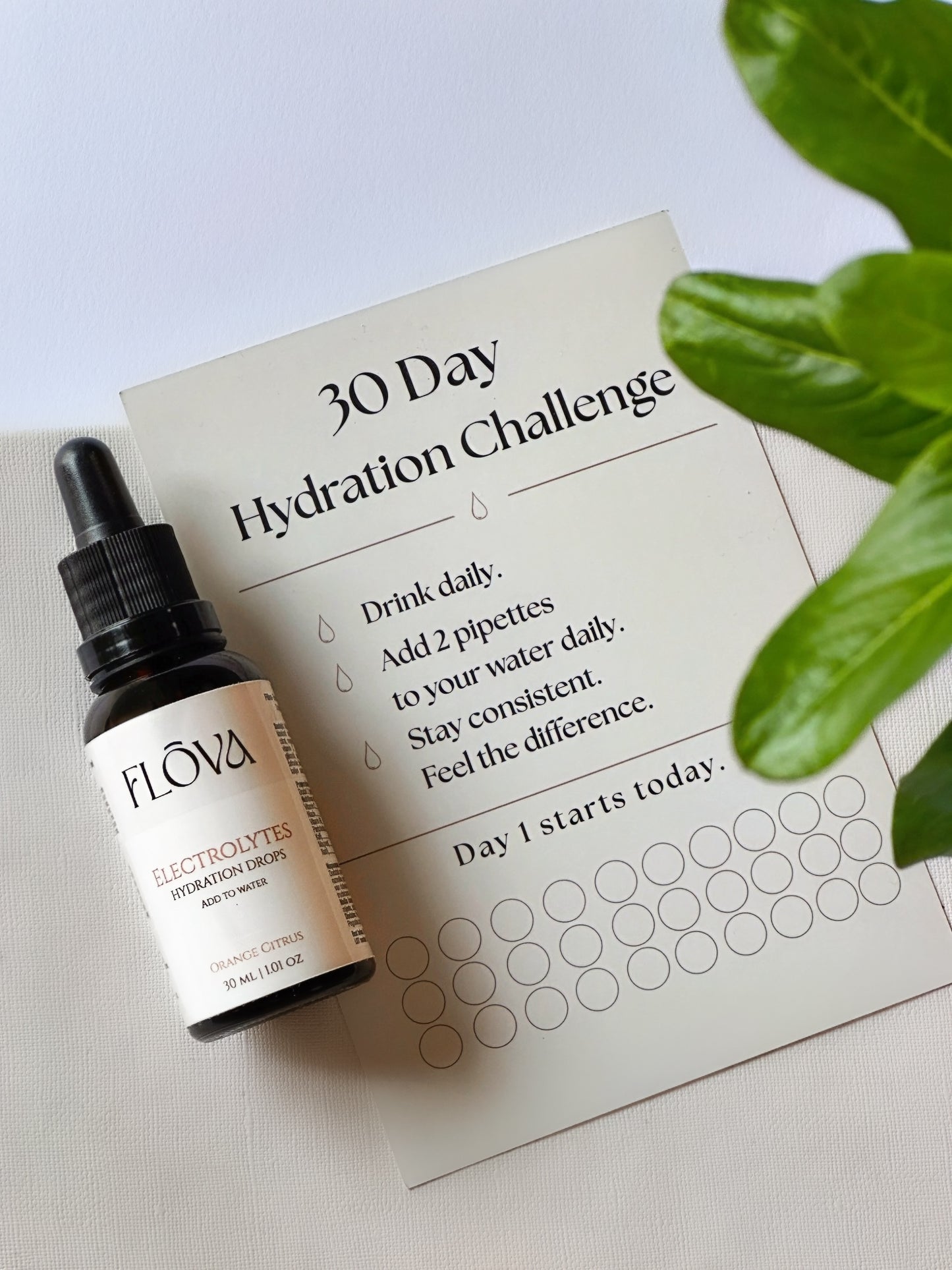 Flōva Hydration Drops - Orange Citrus